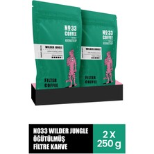 The Whirl No 33 Wilder Jungle Filtre Öğütülmüş Kahve 250 gr x 2 Adet