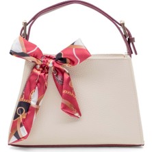 Blancaston 1050 Kadın Kurdele Detaylı El ve Omuz Çantası