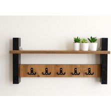 Shoovvel Arden Portmanto Duvar Askılığı Elbise Askılığı Raflı Duvar Askılığı