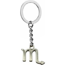 Herşey Nota Akrep Burcu Sembol Anahtarlık – Zamak Kaplama, Unisex Astrolojik Tasarım