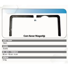 Universal Alkotek Scanıa S500/R450 Euro 6 Cam Kenar Rüzgarlığı