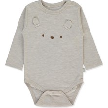 Bebetto Interlok Uzun Kollu Body Yaş (Be Kınd) Bej Melanj