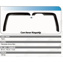 Universal Alkotek Mercedes Actros Mp4 Euro 6 Cam Kenar Rüzgarlığı