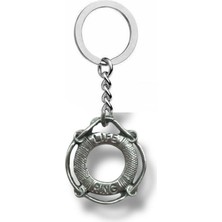 Herşey Nota Can Simidi Figürlü Unisex Anahtarlık – Antik, Anlamlı ve Denizci Ruhlu Tasarım