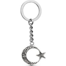 Herşey Nota Ay Yıldız Anahtarlık