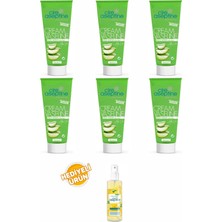 Cire Aseptine 6 Adet Aloevera Vazelin Tüp 75 Ml+Limon Kolonyası 100 ml Sprey Hediyeli