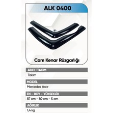 Universal Alkotek Axor-Atego Cam Kenar Rüzgarlığı (Kırılmaz)