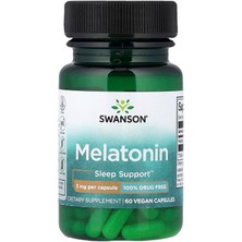 Swanson, Melotanine, 3 Mg, 120 Vegan Kapsül