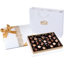Bolçi Diamond Beyaz Hediye Çikolata Kutu 285G