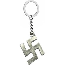 Herşey Nota Kadim Şans ve Bereket Sembolü Figürlü Unisex Anahtarlık – Antik, Spiritüel ve Mistik Tasarım