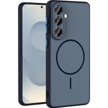 Vendas Samsung Galaxy S26 Kılıf M-safe Şarj Özellikli Zore Tea Kapak