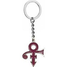 Herşey Nota Prens Sembolü Unisex Anahtarlık – Pembe Renk Özel Tasarım