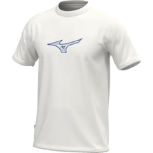 Mizuno Athletics Rb T-Erkek Tişört Beyaz