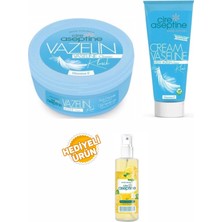 Cire Aseptine Klasik Vazelin Kavanoz 150ML+KLASIK Tüp 75 Ml+Limon Kolonyası 100 ml Sprey Hediyeli