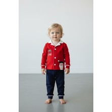 Erkek Bebek Erkek Çocuk Yeni Yıl Pijama Noel Baba Pijama Yılbaşı Pijama