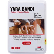 Dr Plus Yara Bandı 22 Parça Karışık 4 Adet