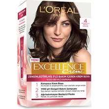 Excellence Saç Boyası 4 Koyu Kahve