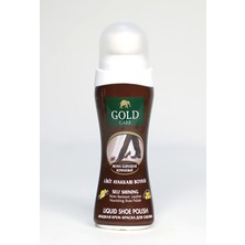 3 Adet  Goldcare Ayakkabı Boyası Likit 75 ml Kahverengi