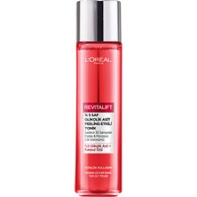 4 Adet   L'oréal Paris Revitalift %5 Saf Glikolik Asit Peeling Etkili Tonik 180ML