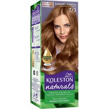 3 Adet  Koleston Naturals Saç Boyası Maxi Karamel Kumral 7/3