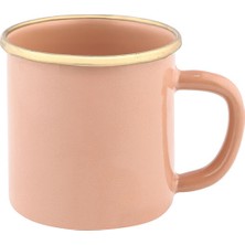 3 Adet  Hometime Emaye Zırhlı Kupa Cappucino 400 cc