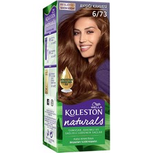 4 Adet   Koleston Naturals Saç Boyası Ayışığı Kahvesi 6/73