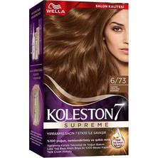 4 Adet   Koleston Saç Boyası 6/73 Ayışığı Kahvesı