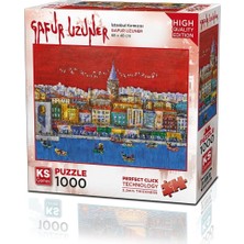 20791 Puzzle 1000 Istanbul Kırmızısı