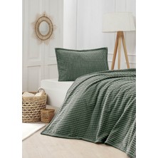 Bella Home Modern Line 2 Parça Tek Kişilik Battaniye Seti - 150X220 cm - Orijinal Kutulu - Yeni Renkler