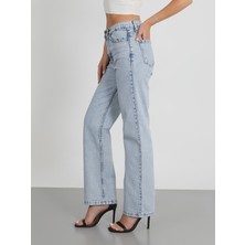 Neva Shop Yeni Sezon  Mavi Palazzo Pantolon