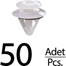 Alpha Auto Part Mazda 2 3 5 6 Cx-7 Mpv Rx-8 Protege  Için Kapı Döşeme Klips - 50 Adet