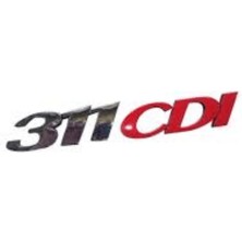 Wender Mercedes Bagaj Yazısı -311CDI- [Spr906]