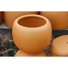 Tunç Botanik ANTİK SAKSI - EL YAPIMI DOĞAL ÇÖMLEK