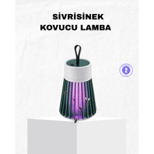 Zero Land Techmrt Şarjlı Mor Işıklı Sivrisinek Öldürücü Lamba – Sessiz ve Kimyasal Içermez