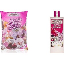 Tunç Botanik ORKİDE BAKIM SETİ - ORKİDE TOPRAĞI VE ÖZEL BESİNİ