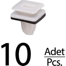 Alpha Auto Part Honda Hr-V Civic Cr-V Odyssey Acura Tl Rl Ilx Mdx Legend Için Ön Çamurluk Klips - 10 Adet