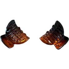 Lussos Vita Iki Parça Kadın Saç Mandal Tokası 3,5cm