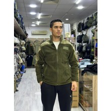 Komando Pazarı Bikatex Taktik Dik Yaka Erkek Polar Mont Softshell Polar