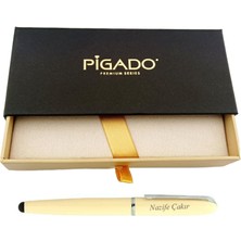 Isme Kişiye Özel Kapaklı Roler Tablet Kalemi Yılbaşı Hediyesi