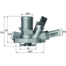 Mahle TI147.80 Termostat Komple Lınea-Bravo Iı-Grande Punto 1.4 T-Jet 07 > G1019.80 55208964