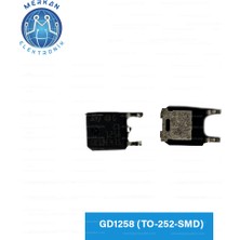 GD1258 (TO-252-SMD) Orijinal Oto Beyin Tamir Entegreleri Merkan Elektronik