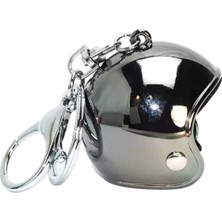 Waves And Pebbles Kask Silver Anahtarlık