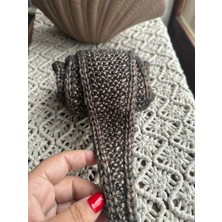 Baykuşca Kruvansan Boyunluk, Şal, Fular, Sophie Scarf, El Örgüsü, Yünlü, Modern