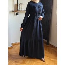 Fendel Roba ve Etek Büzgülü Örme Elbise 2419 Navra | Fendel