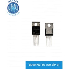 BDW47G (TO-220-ZİP-3) Orijinal Oto Beyin Tamir Entegreleri Merkan Elektronik