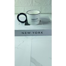 Eterna Home Yuvarlak Kulplu Porselen Kupa