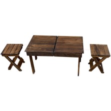 2 Kişilik Bavul Masa Seti