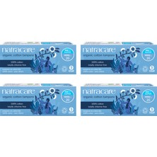 Natracare Ogranik ve Doğal Tampon Süper 4'lü Set