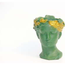 Tunç Botanik HELEN SAKSI - EL YAPIMI YEŞİL RENK