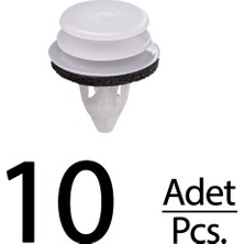 Alpha Auto Part Bmw ve Range Rover Renault Için Kapı Döşeme Klips (Contalı) - 10 Adet